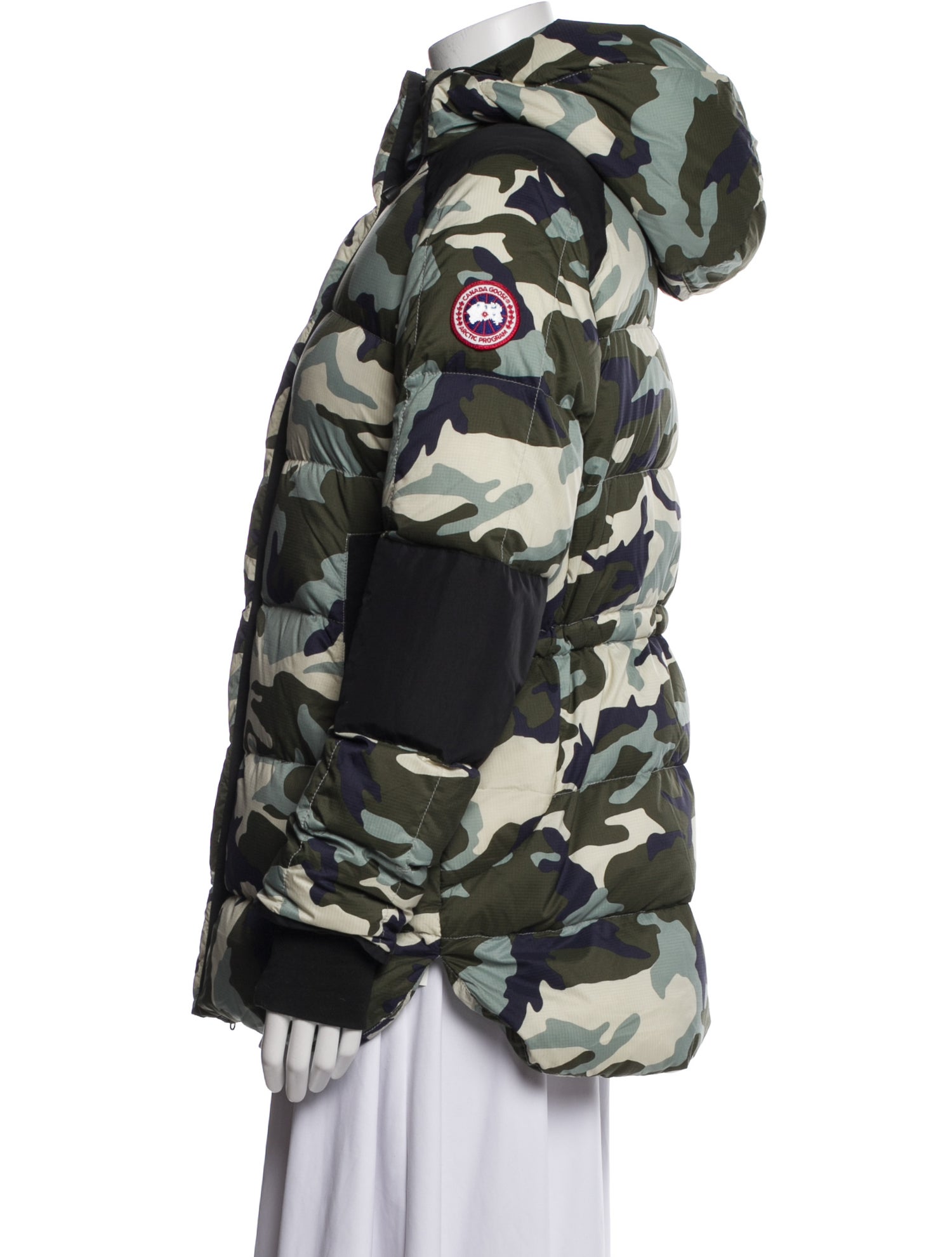 Canada Goose Nylon Printed Down Jacket